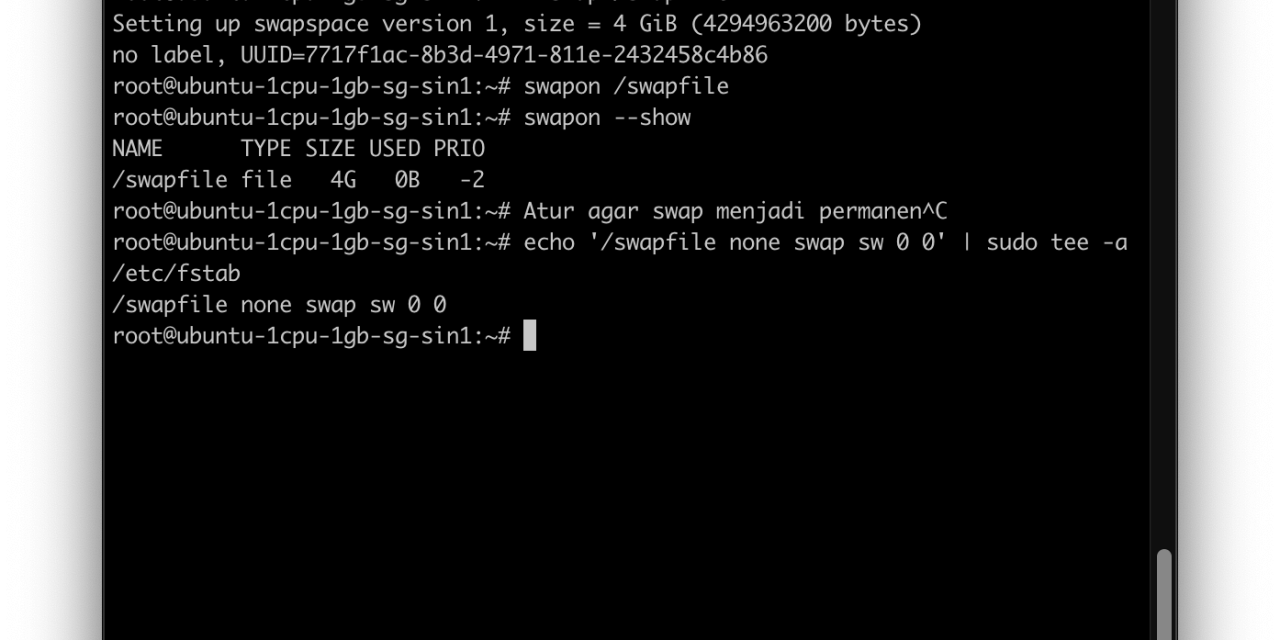 Mengenal Swap Memory di VPS Linux: Kapan dan Mengapa Anda Membutuhkan