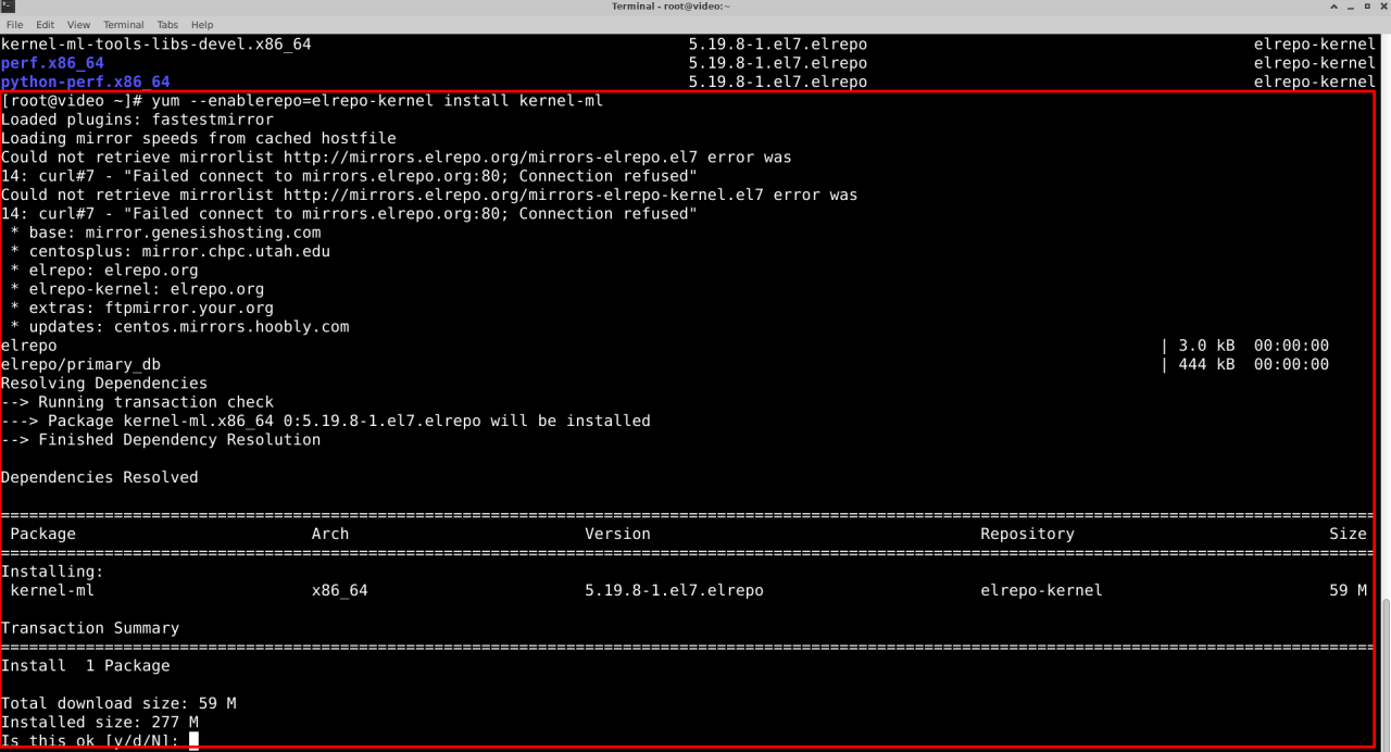 Langkah-Langkah Aman Memperbarui Kernel VPS Linux Pada VPS Linux