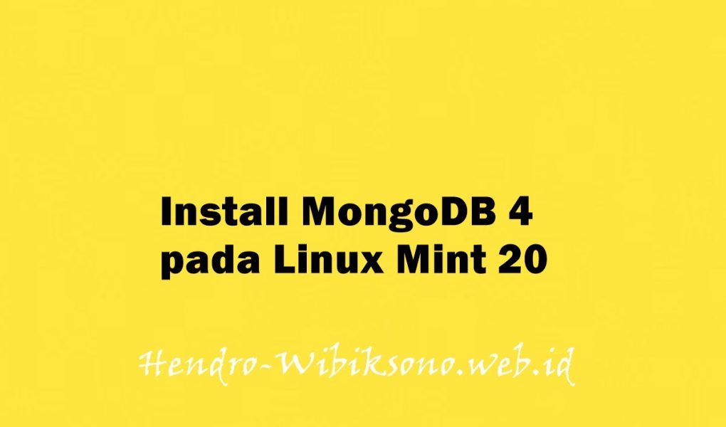 Mengamankan Instalasi MongoDB di VPS Linux Pada VPS Linux di Indonesia